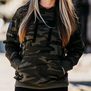 CAMOUFLAGE HOODIE SWEATSHIRT XL